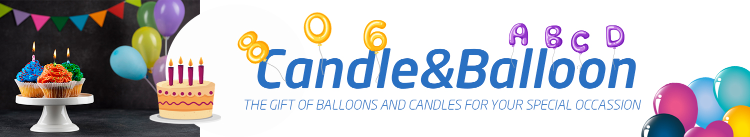 candle & balloon