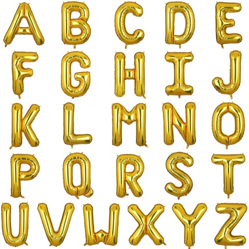Letter Helium Balloons