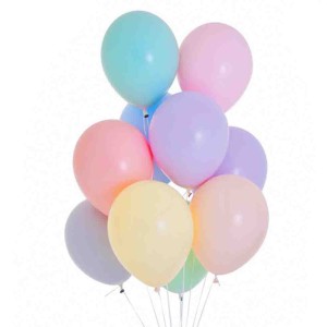 Pastel Color Helium Balloon