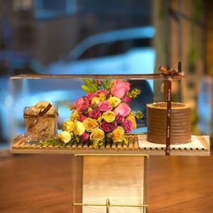 Chocolate with Flower A006