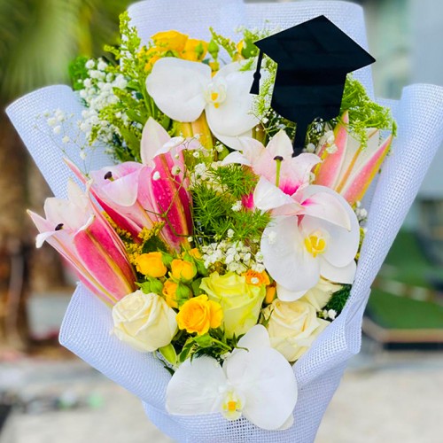 Graduation Flower 003