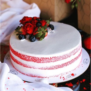 French Red Velvet Cake