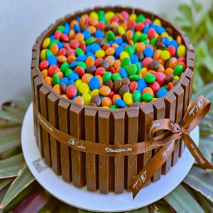 Kitkat M&m's Cake