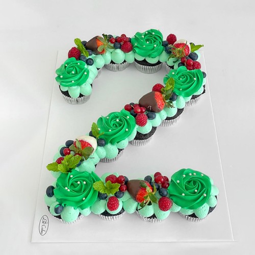 Letter Cupcake