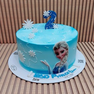 Frozen Girl Design Cake 002